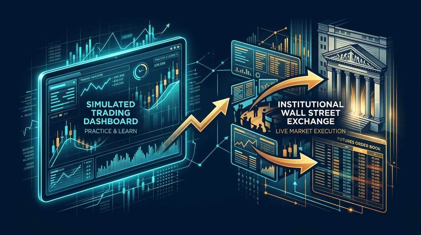 From Sim-Funded to Real Live Brokerage: Prop Firm Transition Caps & Account Structures