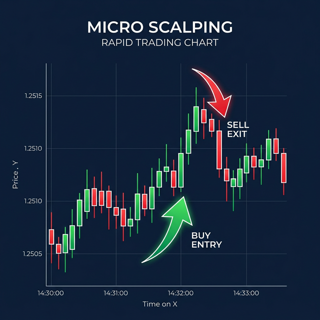 Micro Scalping annotated chart